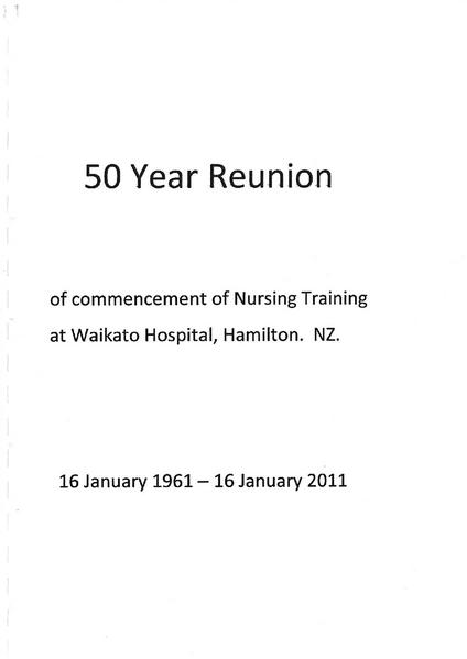 File:50 year reunion Waikato Hospital 1961 - 2011.pdf